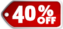 40% OFF